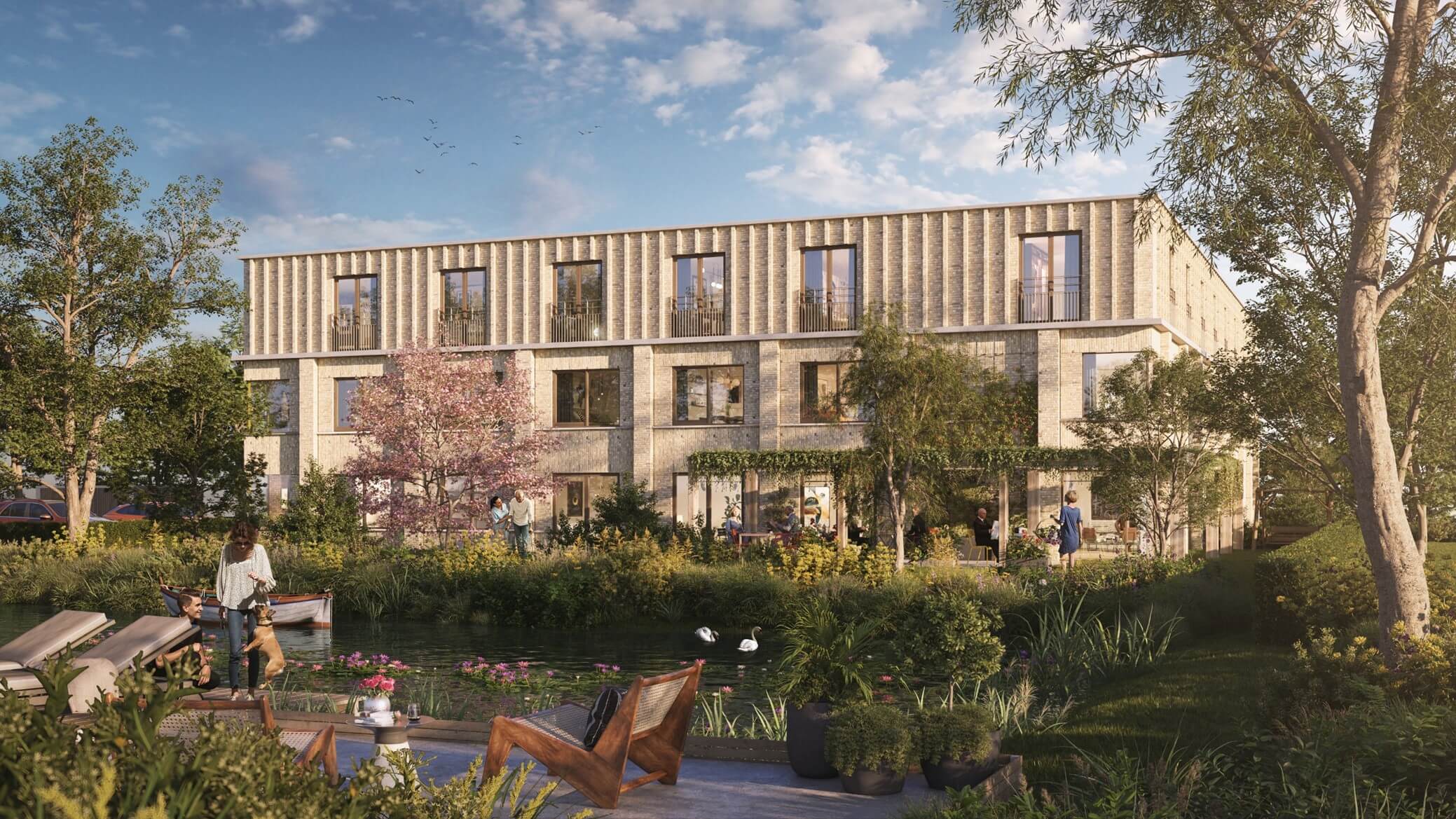 Gaudium Real Estate verhuurt woon-/zorgcomplex Grote Lijster aan Kloek Wonen met Zorg